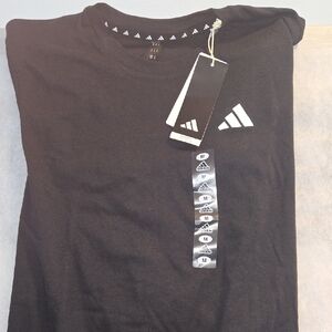 adidas Black Short Sleeve Tee